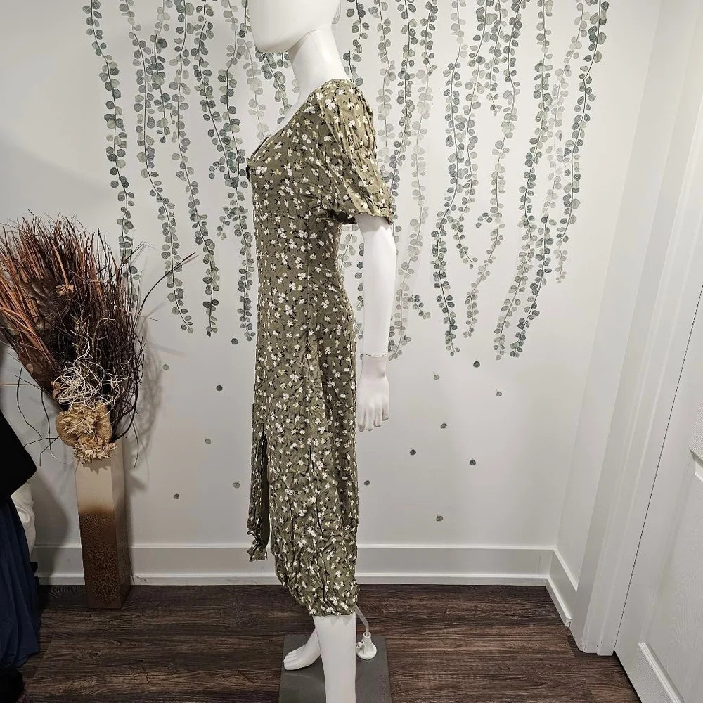 Women's ASTR the Label Green Floral Dress Size S - Picture 7 of 13